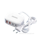 AU/US/UK/EU Multi 4 Port USB Adapter Fast QC 3.0 Charger